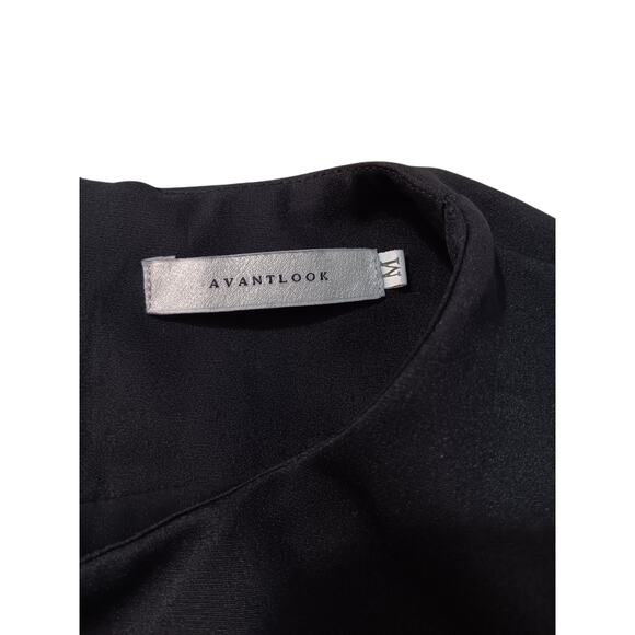 AVANTLOOK Gothic Witchy Dress M‎ Avant Garde Halloween Wednesday Addams Whimsi - Picture 11 of 15